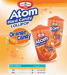 Ball Lollipop Orange