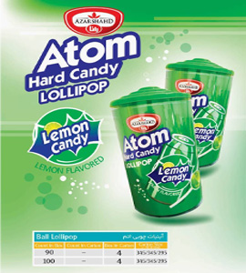 Ball Lollipop Lemon
