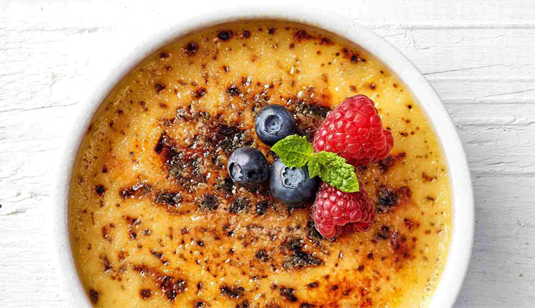 طرز تهیه کرم بروله