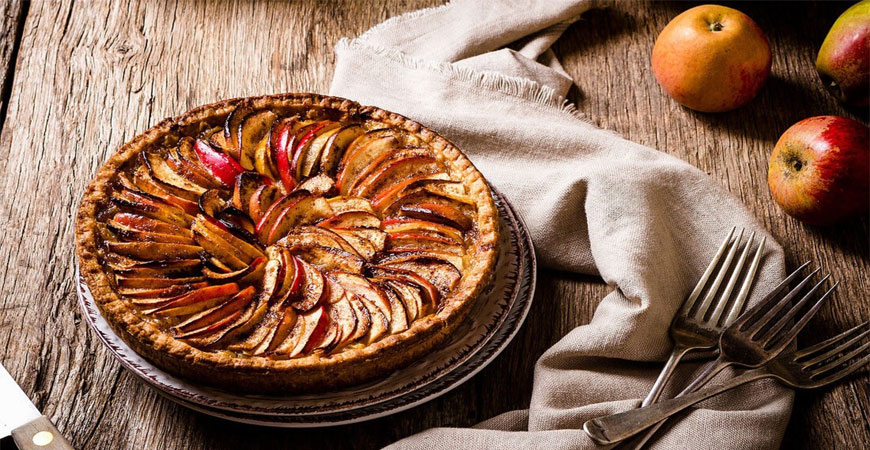 طرز تهیه پای سیب