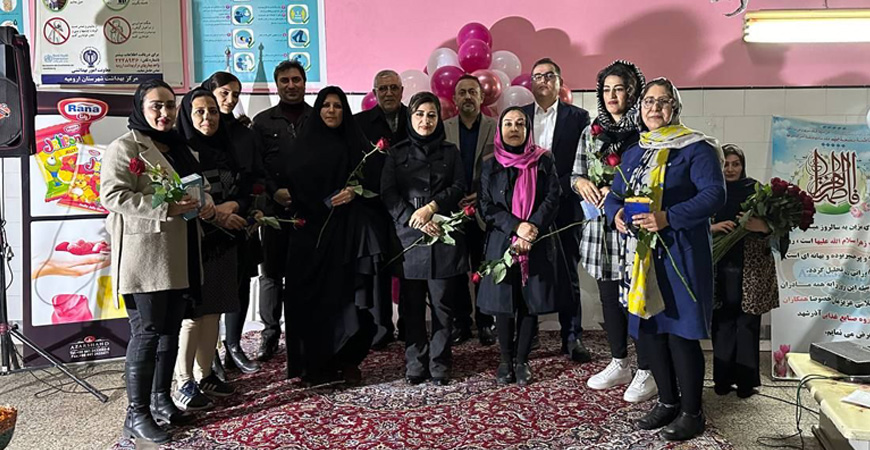 تجلیل مدیریت محترم شرکت آذرشهد از بانوان شرکت به مناسبت ولادت باسعادت حضرت فاطمه (س)