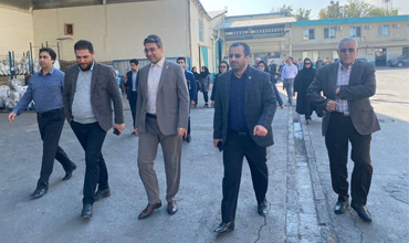 بازدید هیئت رئیسه پارک علم و فناوری استان به همراه واحد های فناور استان از شرکت آذرشهد